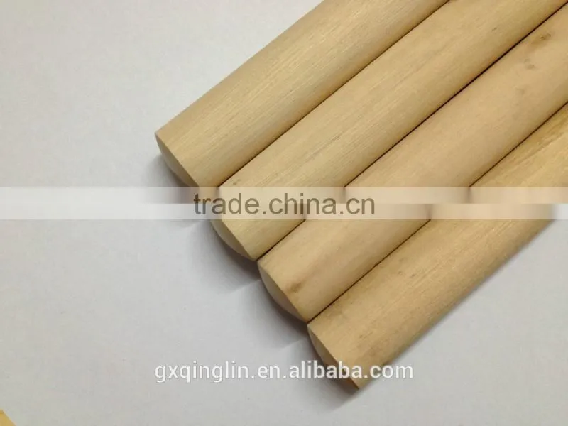 Natural/ Varnished/ PVC coated wood handle for mops/ broom