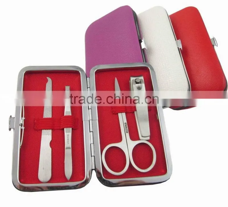 Elegant Design 7pcs Stainless Steel Manicure Pedicure