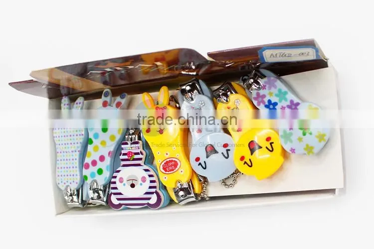 rabbit and cat shape of nail clipper set