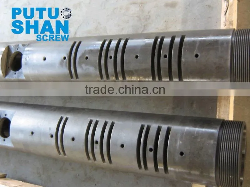 Parallel twin screw and barrel for Cincinnati,Krausmaffei,Liansu,Maplan,Weber extruders