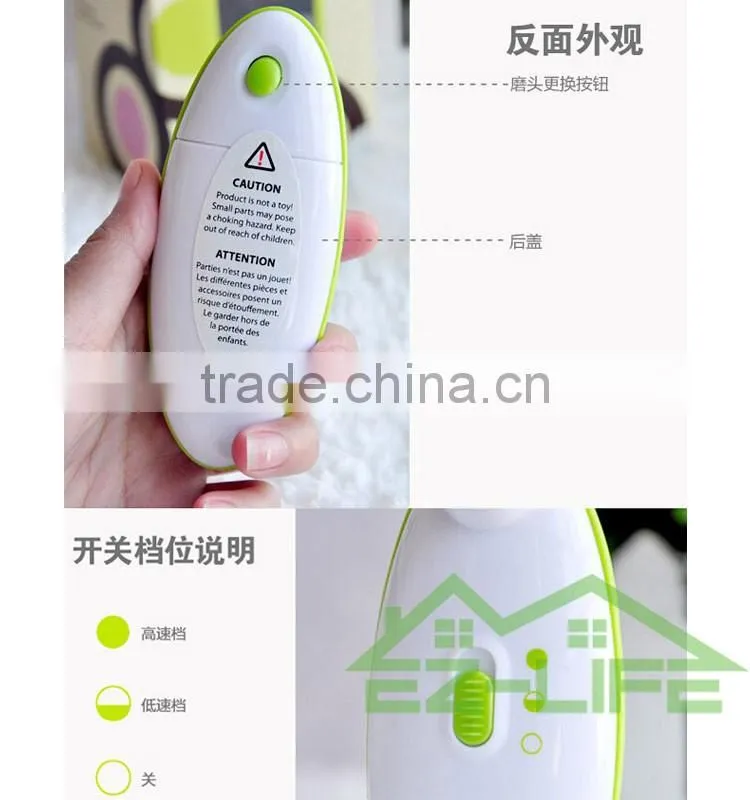 2017 Best Hot sale electric Baby Nail Trimmer - your baby's necessity,safty and beauty