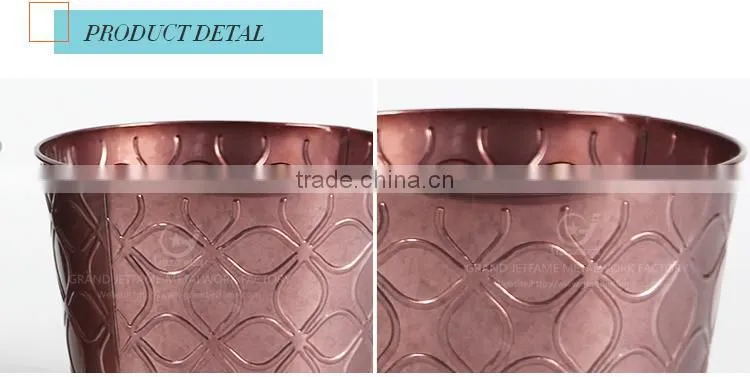 homeware iron and zinc powder coated galvanized floral buckets metal flower buckets