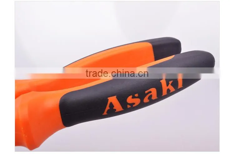 AK-8103 High quality different type double color combination plier