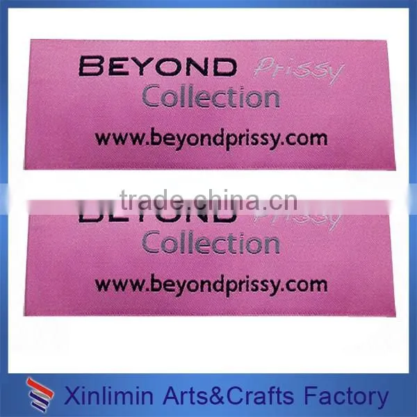 2016 New factory direct charm woven labels