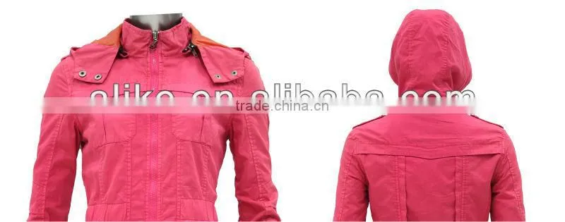 alike spring garment dye jacket for women