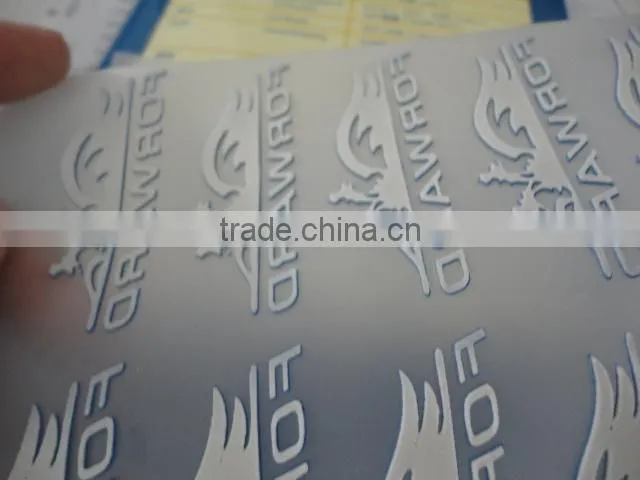 customized number heat transfer for garment