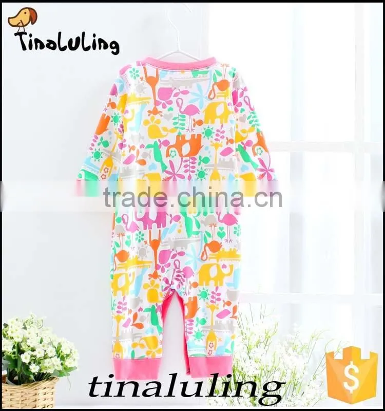 new arrival infant baby girls elephant animal rompers baby bodysuits girls romper