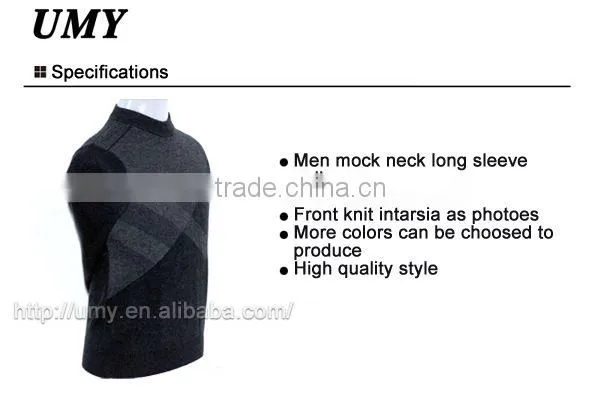 100% Cashmere Man Pullover Sweater 2015