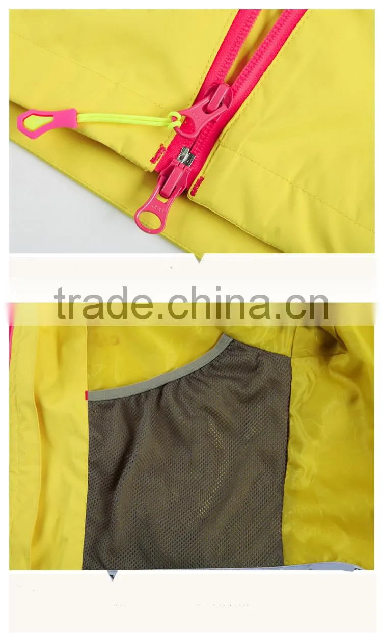 China customize waterproof jacket windbreaker jacket woman jacket