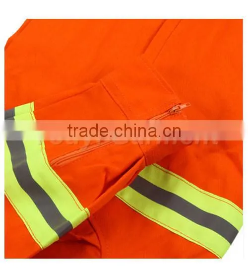 super quality long sleeve reflective fire fighting suit