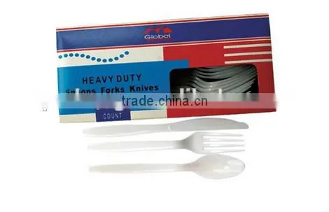 plastic cutlery set