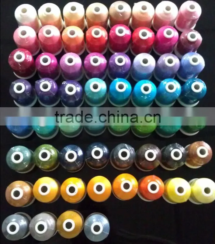 multicolor spun polyester sewing thread yarn