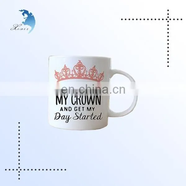 Wholesale unbeatable custom printing porcelain color changing coffee mug cup