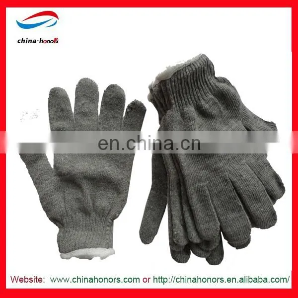 western safety gloves safety working gloves/string knit work gloves
