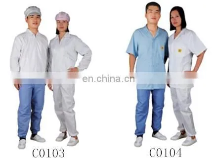 12 years supplier Maxsharer manufacture esd antistatic short sleeve work shirt
