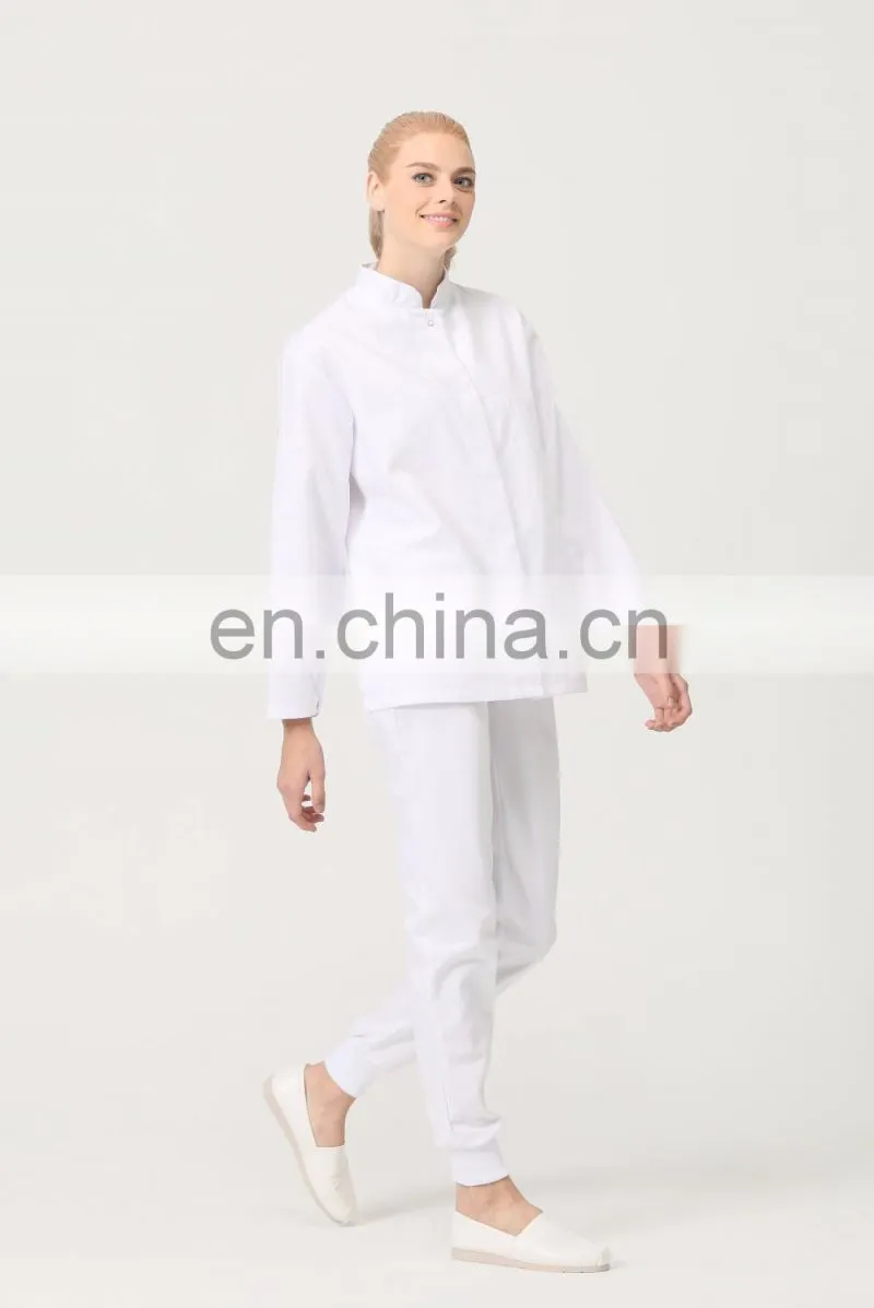 Stain Resistant Fabric Receptionist Uniforms Mens Formal Trousers