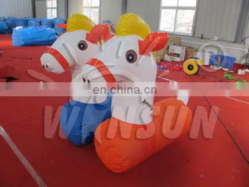 inflatable pony jumping animal inflatable animal toys for kids