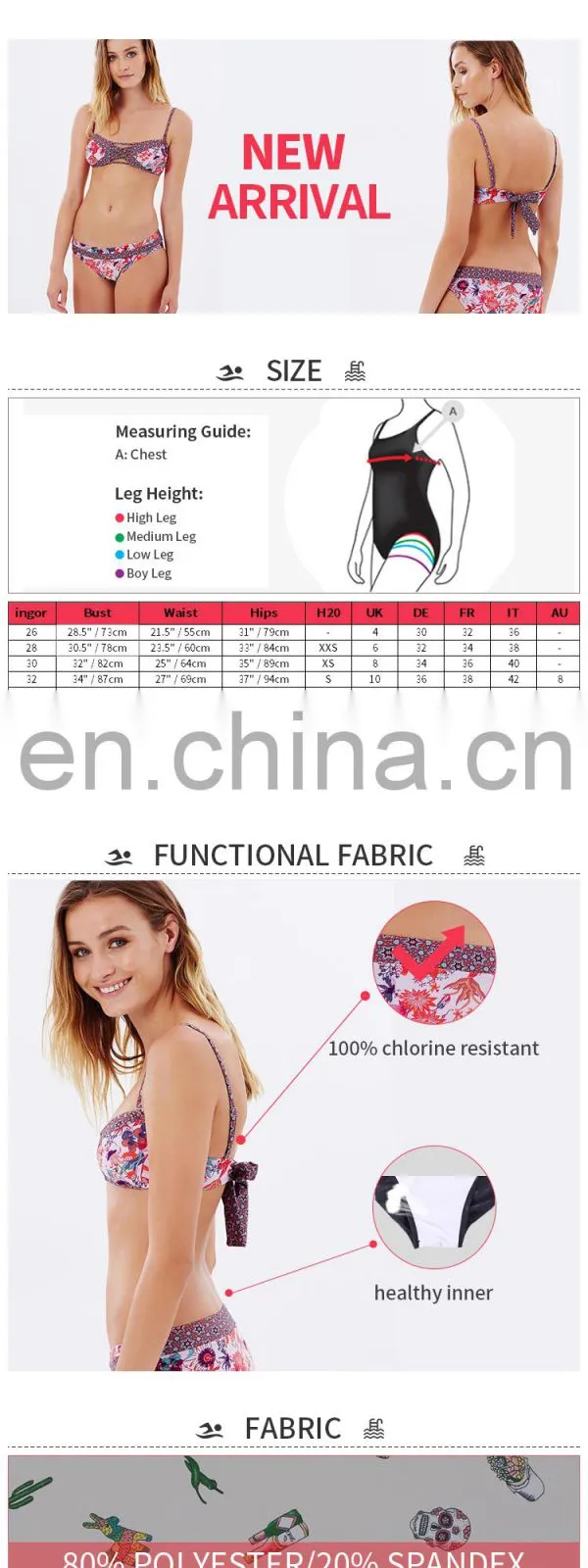 ocean pacific woman swimwear manufacturer bikini 2017