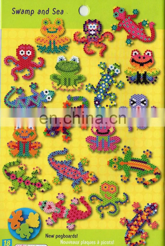 Non-toxic Eco-friendly co-friendly Perler Beads 5mm Round Beads For Kids