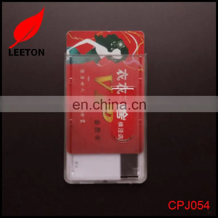 Factory custom double sided rigid ID badge holder