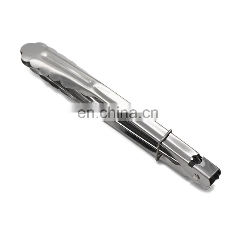 Stainless Steel Kitchen Food Tongs Ice Tongs