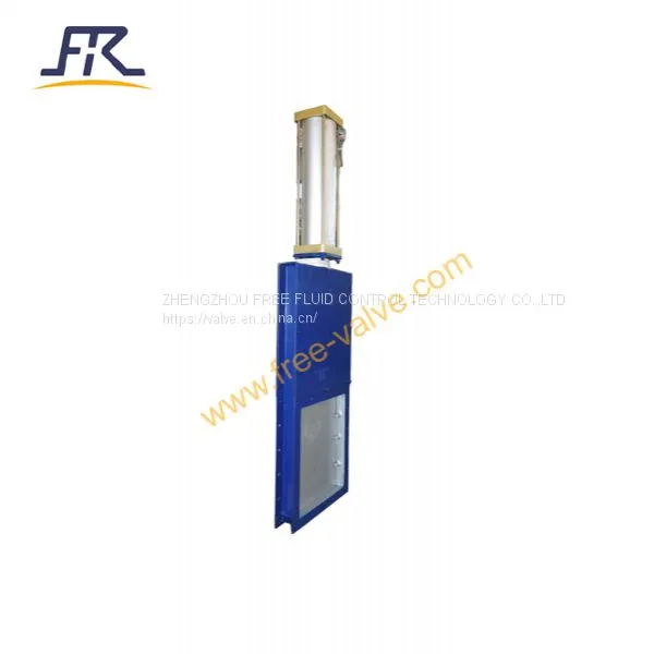 peumatic Square knife gate valve01