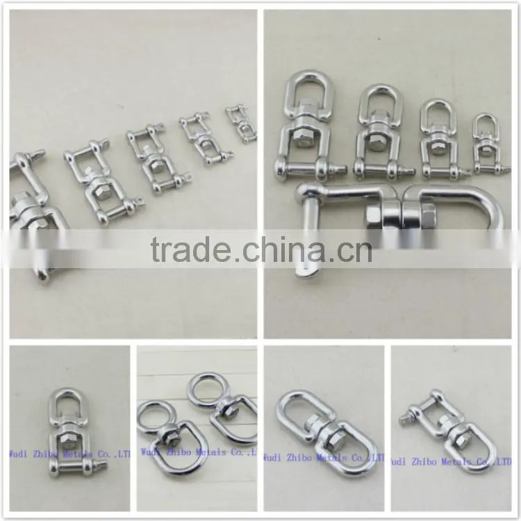 Us Type Forged Galvanized Carbon Steel Regular Swivel with Eye and Eye