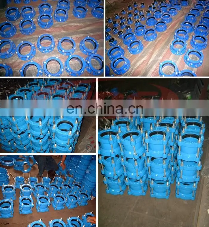 ISO2531 DN1200 ductile cast iron di stepped coupling for steel pipe