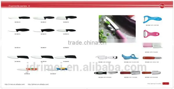 Beautiful kitchen knife set for cutting fruit