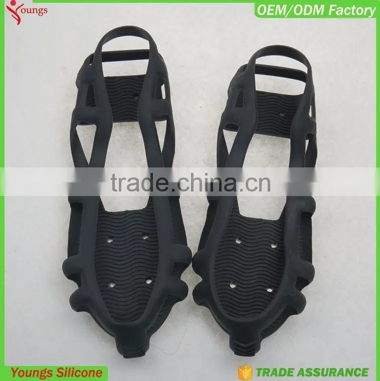 2016 eco-friendly anti-slip ice grip shoe covers