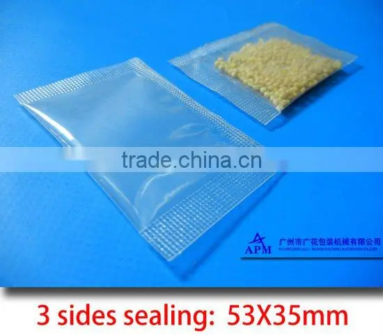 granule pouch high speed automatic filling and sealing machine