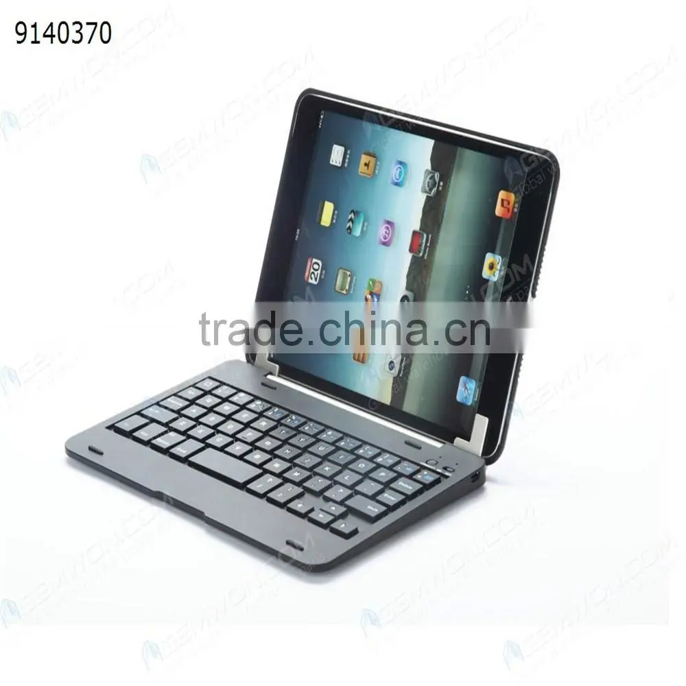 bluetooth keyboard for iPad Mini,Black Separable aluminum + plastic keyboard