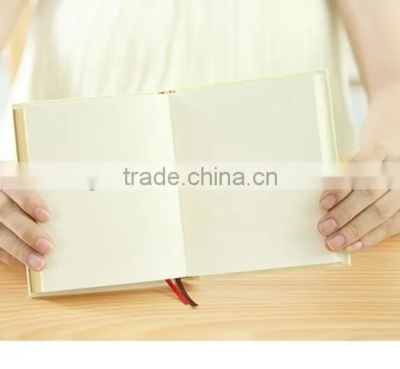 cheap hardcover book notebook craft inner paper book