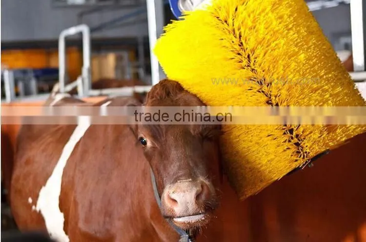 cow body milking brush for milking machine