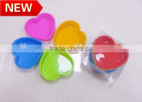 Food grade silicone heart cake mold silica mold