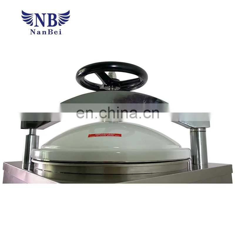 LCD display 50l pressure medical steam sterilizer