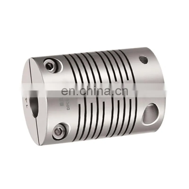 DPCG series stainless steel helical clamping flexible coupling
