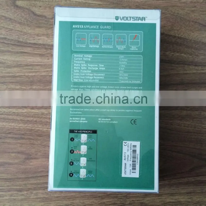 WOSN AVS-15 High Low Voltage protector home use