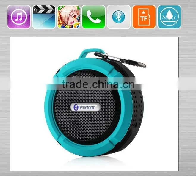 My vision Portable Wireless Bluetooth Speaker C6 Waterproof With One Year Warranty 2016 New Products