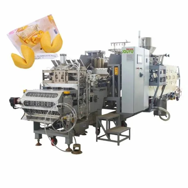 Industrial Capacity 38kgs/H 7200PCS/H Fortune Cookie Production Line