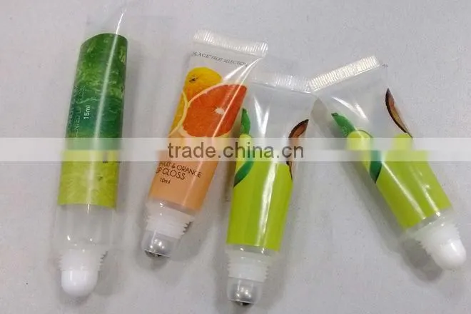 plastic cosmetic tube for lipstick.19mm diameter Lipstick tube