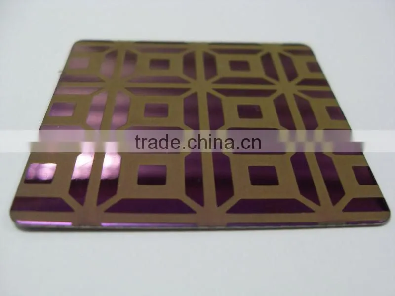 201 etched ss metal sheet