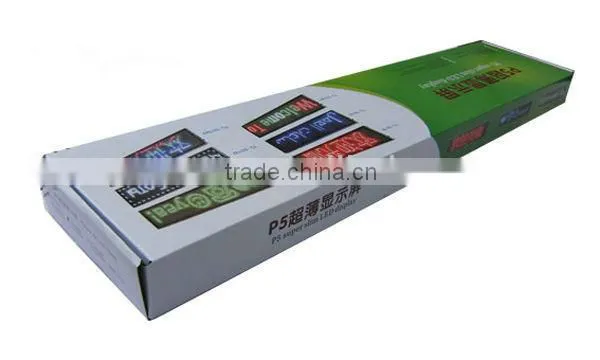 Hanging LED display with TF card