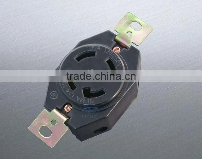 Nema L14-30 Wall Socket Outlet Receptacle 30A 125V/250V