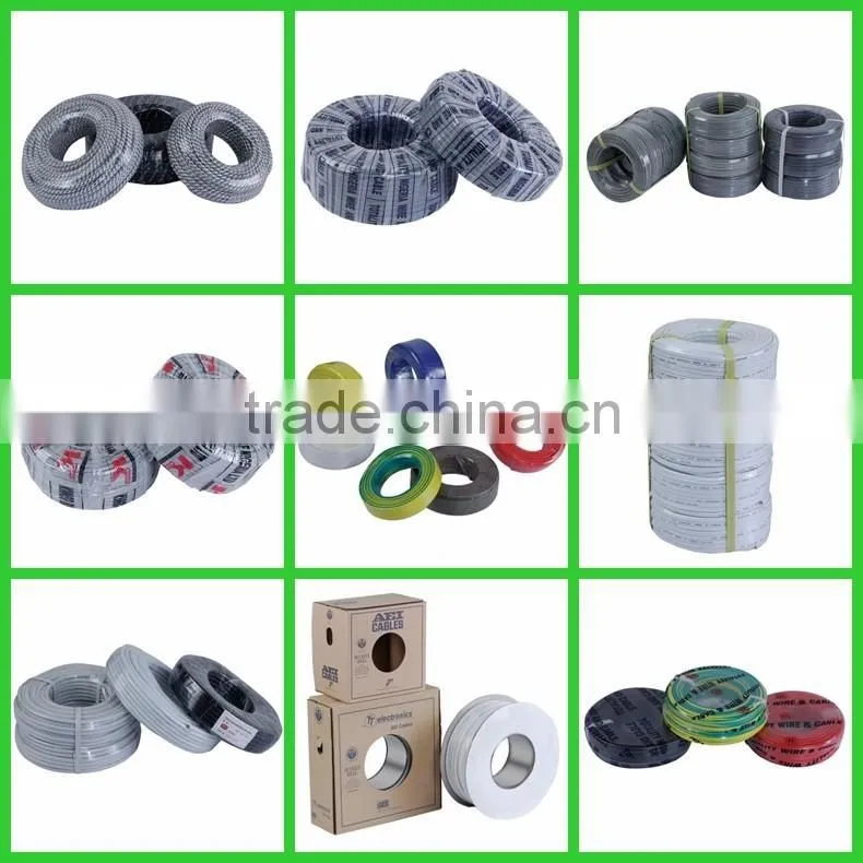 Popular Flat, Flexible electric wire and cable