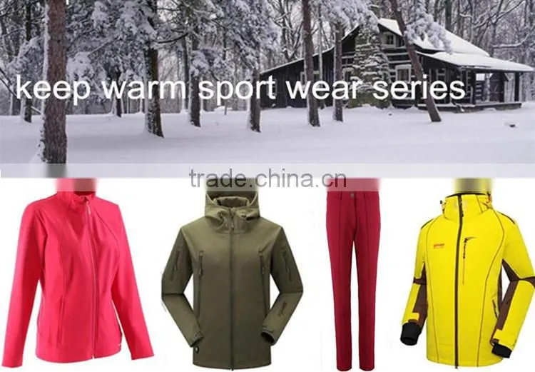 waterproof breathable laminated fabric bonded polar fleece for outdoor sportswear