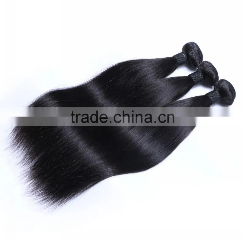 Cheap remy virgin human hair weaving Peruvian straight hair