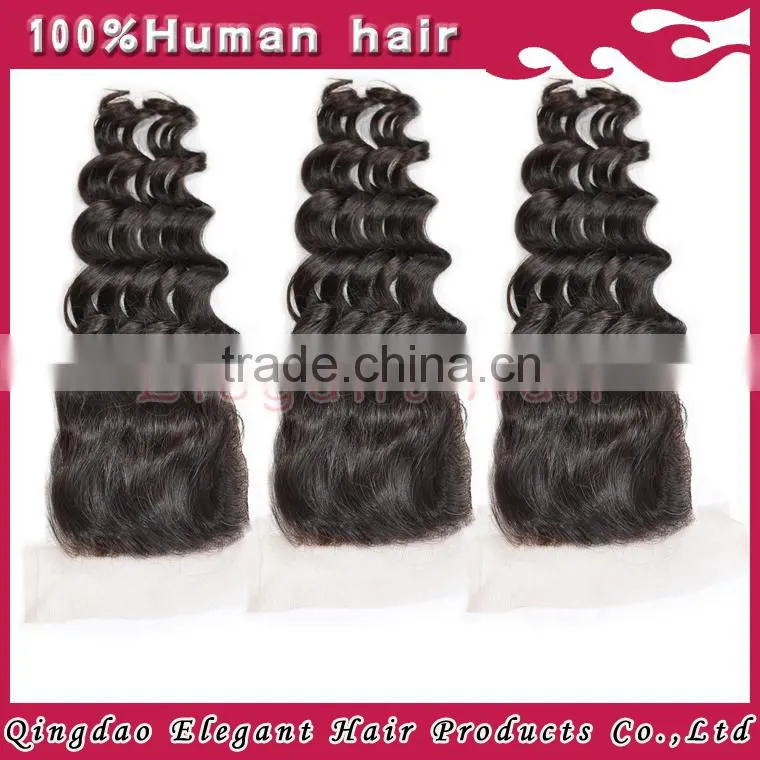 6A grade hot hair beauty product silk base lace frontal closure
