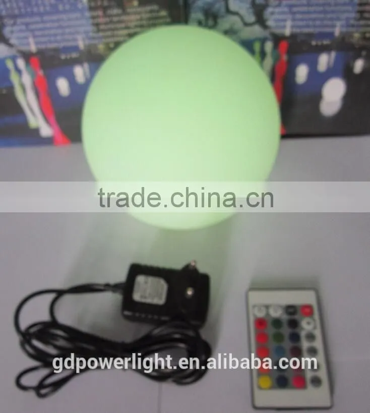 LED ball with remote control B004E