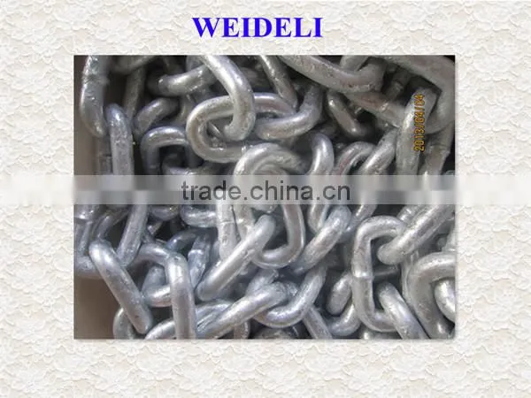 Hot Dipped Gal. Cheap Price Link Chain Factory/Wholesaler